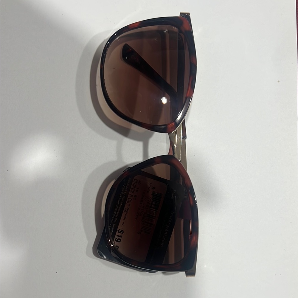 Foster Grant Tortoise Shell Sunglasses with Brown Lenses